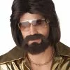 Sexy 70's Man Adult Wig Beard And Moustache 1 Sexy 70's Man Adult Wig Beard And Moustache -Ghost Couture Store 70324 full 1