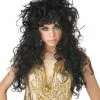 Seduction Costume Wig - Black 1 Seduction Costume Wig - Black -Ghost Couture Store 70425 full 1