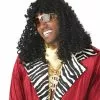 Super Pimp Costume Wig - Black -Ghost Couture Store 70474 full 1