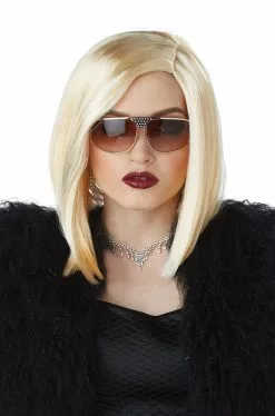 Blonde Da Boss Adult Wig