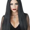 Black Gothic Matriarch Wig -Ghost Couture Store 70893 full 1