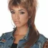 The Femullet Adult Wig (Brown) -Ghost Couture Store 70951 full 1