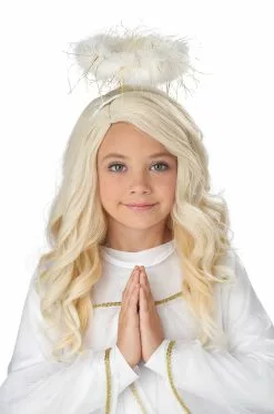Golden Angel Child Wig