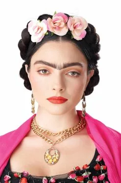 Frida Braid With Clip-In Flowers