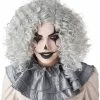 Corkscrew Clown Curls Wig (Grey) 1 Corkscrew Clown Curls Wig (Grey) -Ghost Couture Store CC7020 119 full 1