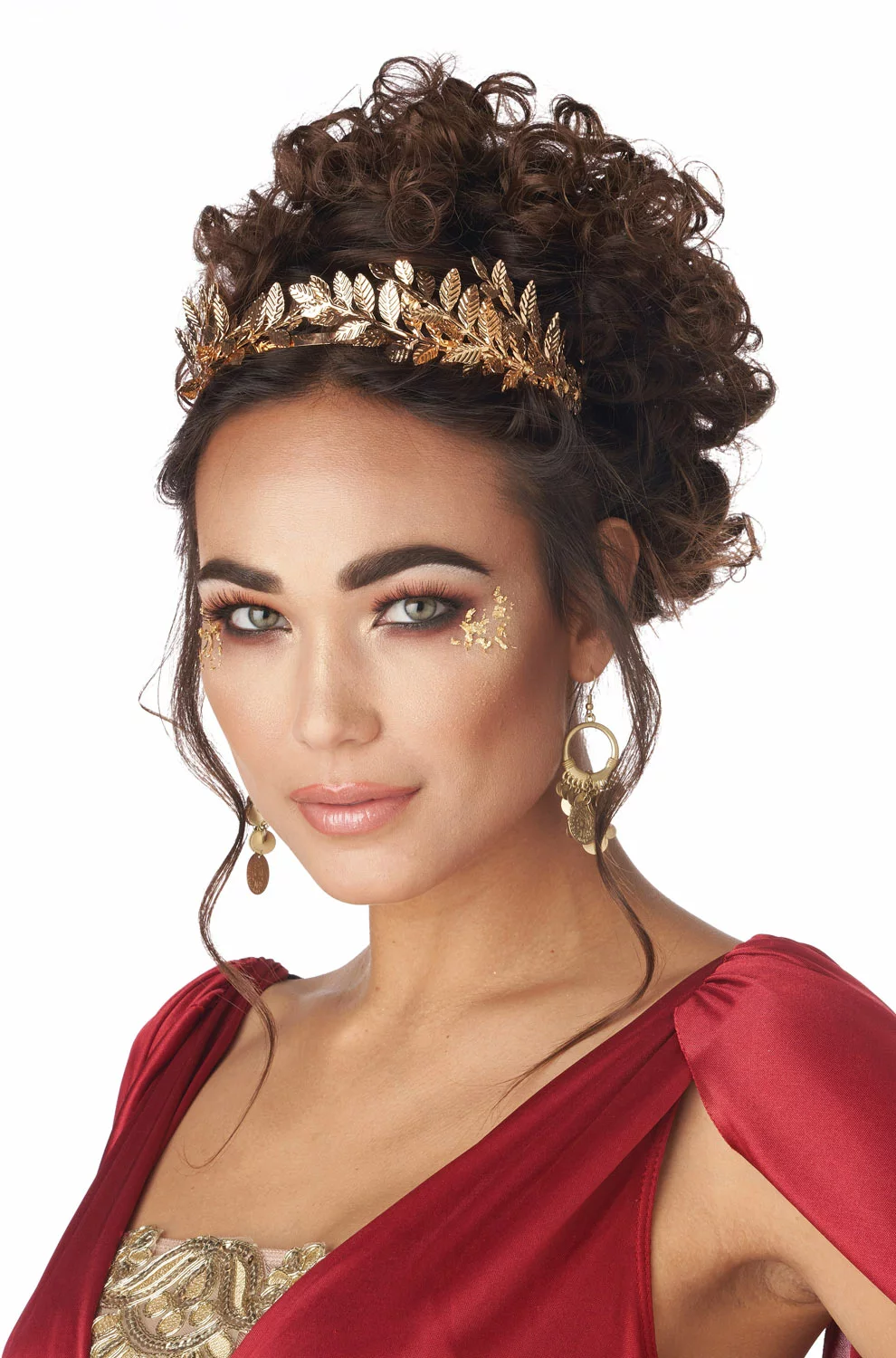 Greco-Roman Goddess Wig (Brunette) 3 Greco-Roman Goddess Wig (Brunette)