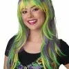 Mardi Gras Party Girl Adult Wig -Ghost Couture Store CC7022 002 full 1