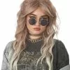 90'S Grunge Rocker Adult Wig (Blonde)