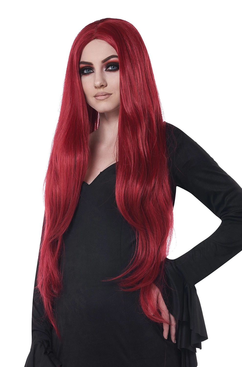 XL Cosplay Adult Wig (Dark Red) 3 XL Cosplay Adult Wig (Dark Red)