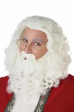 Santa Wig, Beard, And Moustache Set