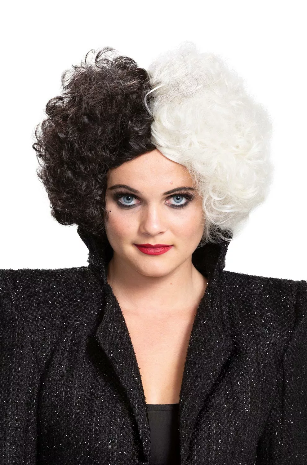Cruella Live Action Adult Wig 3 Cruella Live Action Adult Wig