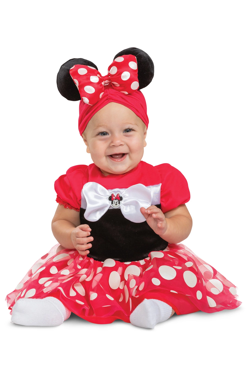 Minnie Mouse Red Posh Infant Costume 3 Minnie Mouse Red Posh Infant Costume