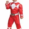 Red Ranger Muscle Infant/Toddler Costume -Ghost Couture Store D67368 full 1