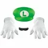 Luigi Adult Accessory Kit 1 Luigi Adult Accessory Kit -Ghost Couture Store D73791 full 1