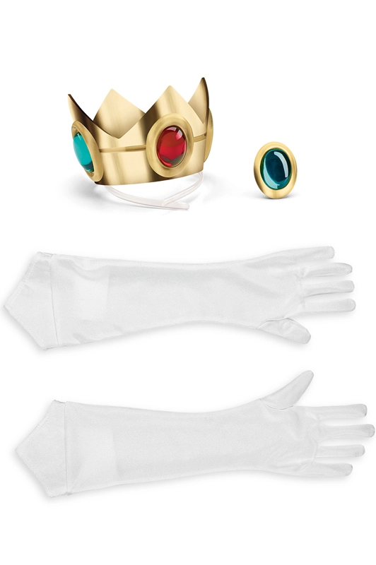 Princess Peach Adult Accessory Kit 3 Princess Peach Adult Accessory Kit