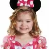 Pink Minnie Mouse Lite-Up Child Ears -Ghost Couture Store D85584 full 1