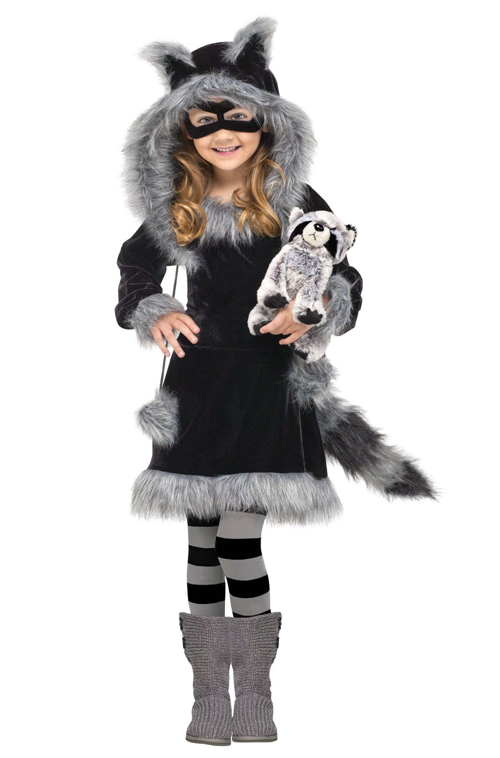 Sweet Raccoon Toddler Costume 3 Sweet Raccoon Toddler Costume
