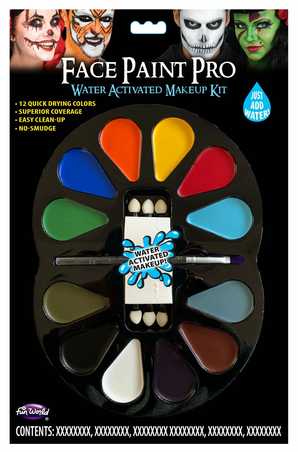 Face Paint Pro Makeup Kit 3 Face Paint Pro Makeup Kit