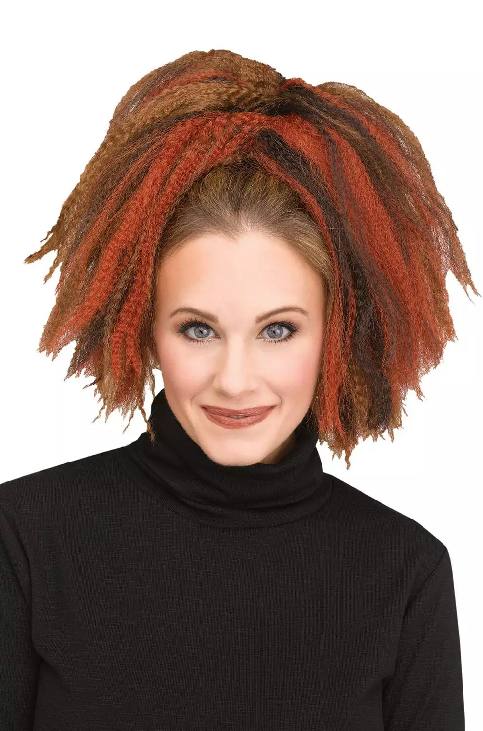 Crimped Wiglet (Brown) 3 Crimped Wiglet (Brown)