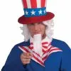 Uncle Sam Adult Wig & Beard Set 2 Uncle Sam Adult Wig & Beard Set -Ghost Couture Store FM68184 full 1