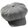 Tweed Newsboy Hat 1 Tweed Newsboy Hat -Ghost Couture Store FM73205 full 1