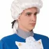 Deluxe Colonial Costume Wig (White) -Ghost Couture Store FM74544 full 1