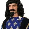 Musketeer Adult Wig, Beard & Moustache Set -Ghost Couture Store FM75127 full 1