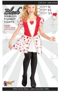 Black Child Fishnet Tights (Medium)