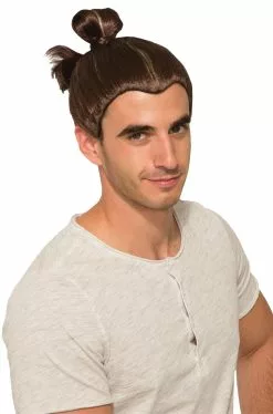 Man Bun Adult Wig