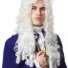 Nobleman Wig (White) -Ghost Couture Store FR24889 full 1