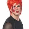Glam Rocker Wig (Neon Orange) -Ghost Couture Store FR24900 full 1