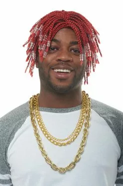 Red Rapper Wig
