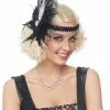 Deluxe Flapper Feather Headpiece -Ghost Couture Store FR33945 full 1