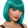 Mid-Length Bob Wig (Teal) 1 Mid-Length Bob Wig (Teal) -Ghost Couture Store G11312 full 1