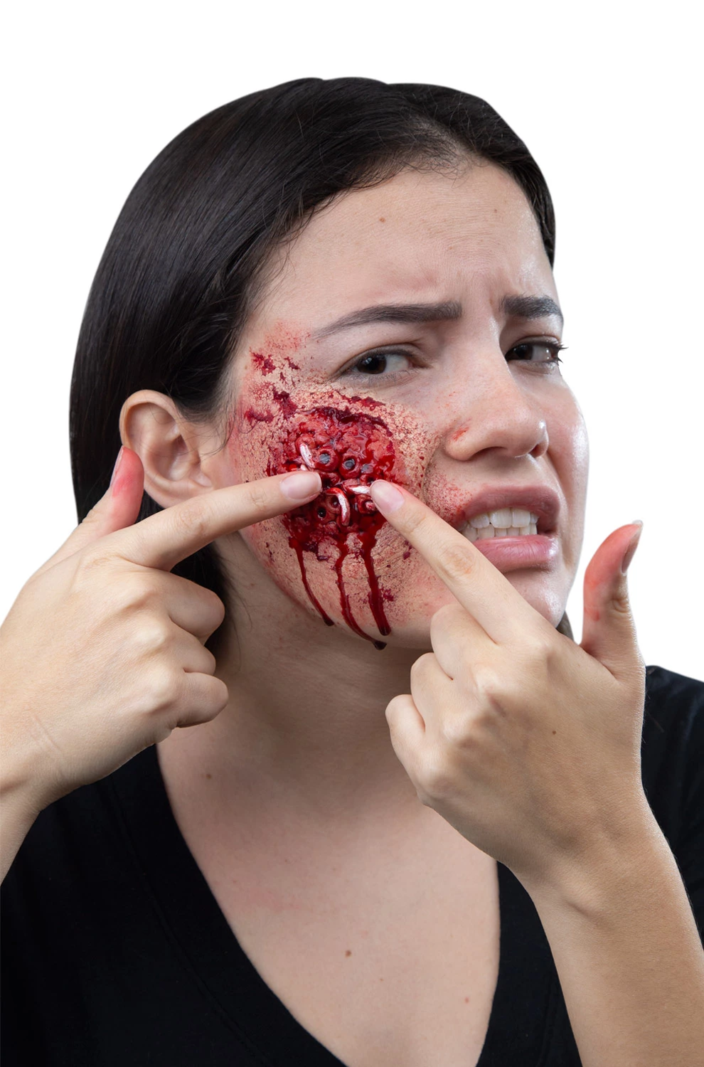 White Worms Prosthetic 3 White Worms Prosthetic