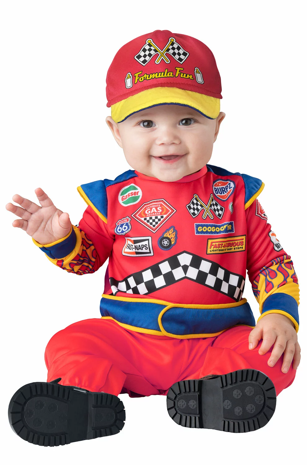 Burnin' Rubber Infant Costume 3 Burnin' Rubber Infant Costume