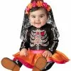 Sugar Skull Sweetie Infant Costume -Ghost Couture Store N16105 full 1