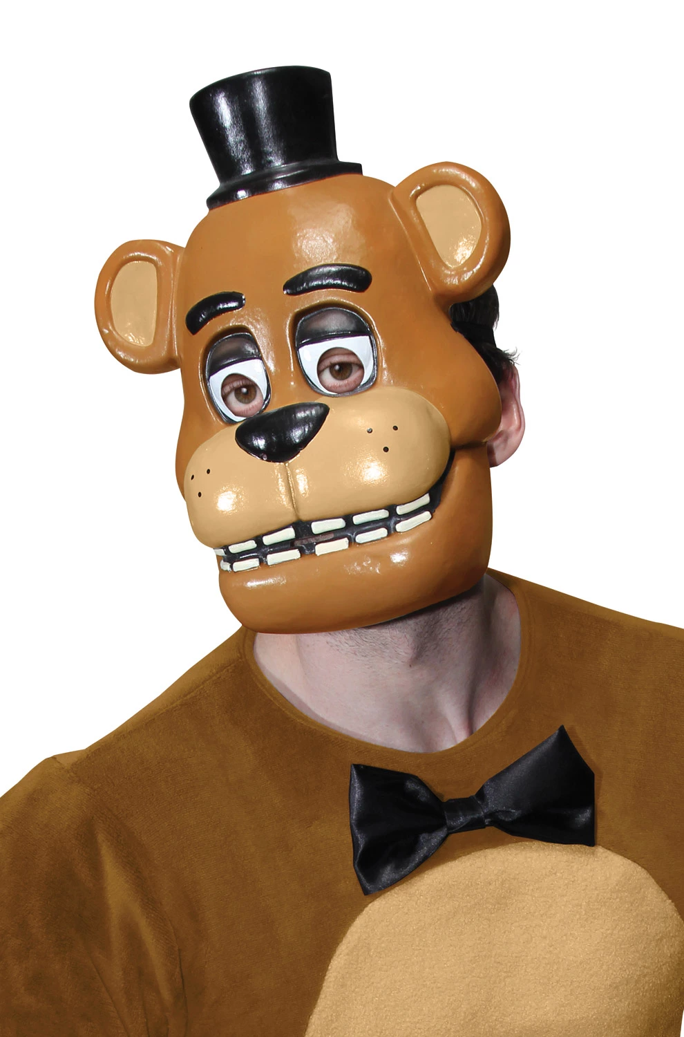 Five Nights At Freddy's Freddy Adult 1/2 Mask 3 Five Nights At Freddy's Freddy Adult 1/2 Mask