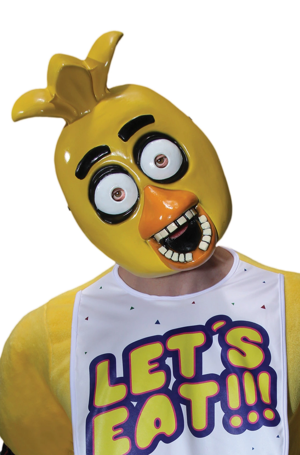 Five Nights At Freddy's Chica Adult 1/2 Mask 3 Five Nights At Freddy's Chica Adult 1/2 Mask