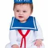 Stay Puft Marshmallow Man Infant Costume -Ghost Couture Store R510167 full 1
