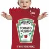 Red Heinz Ketchup Packet Bunting Infant Costume -Ghost Couture Store RA4870 full 1