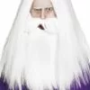Magician Beard And Wig (White) -Ghost Couture Store SM42205 full 1