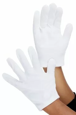 White Child Gloves