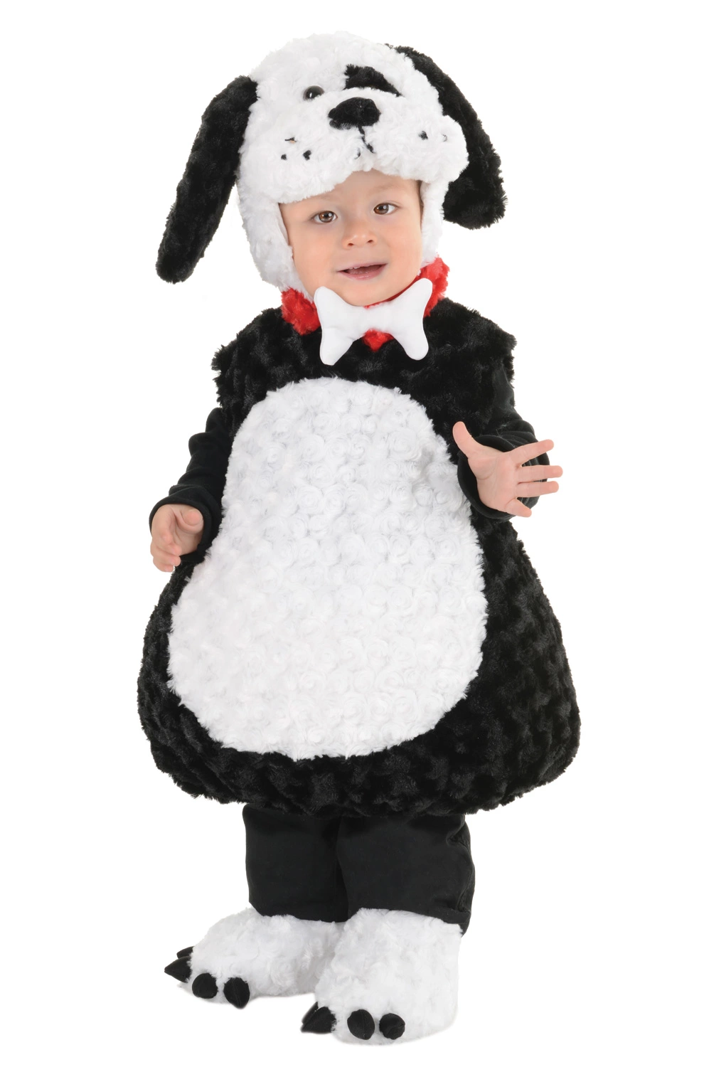 Black And White Puppy Toddler Costume 3 Black And White Puppy Toddler Costume