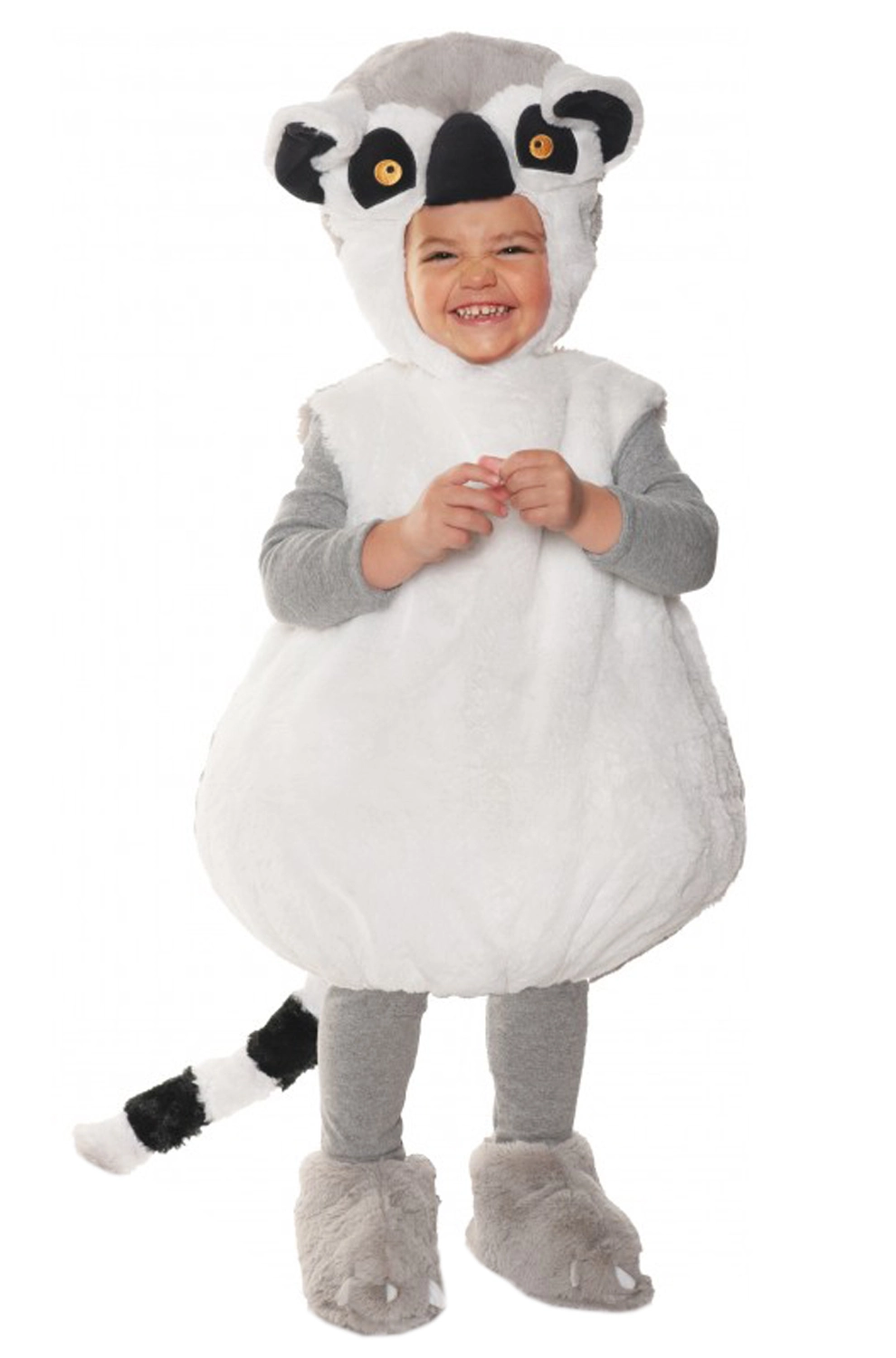 Ring Tail Lemur Toddler Costume 3 Ring Tail Lemur Toddler Costume